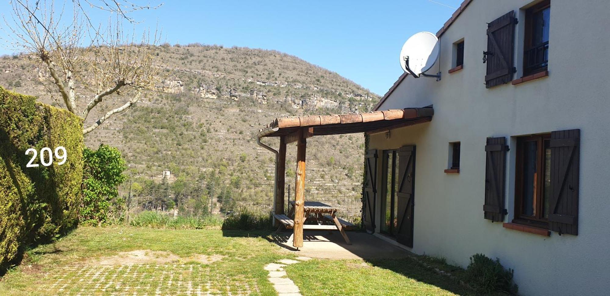 Camping Cascade Aveyron Saint-Rome-de-Tarn Bagian luar foto