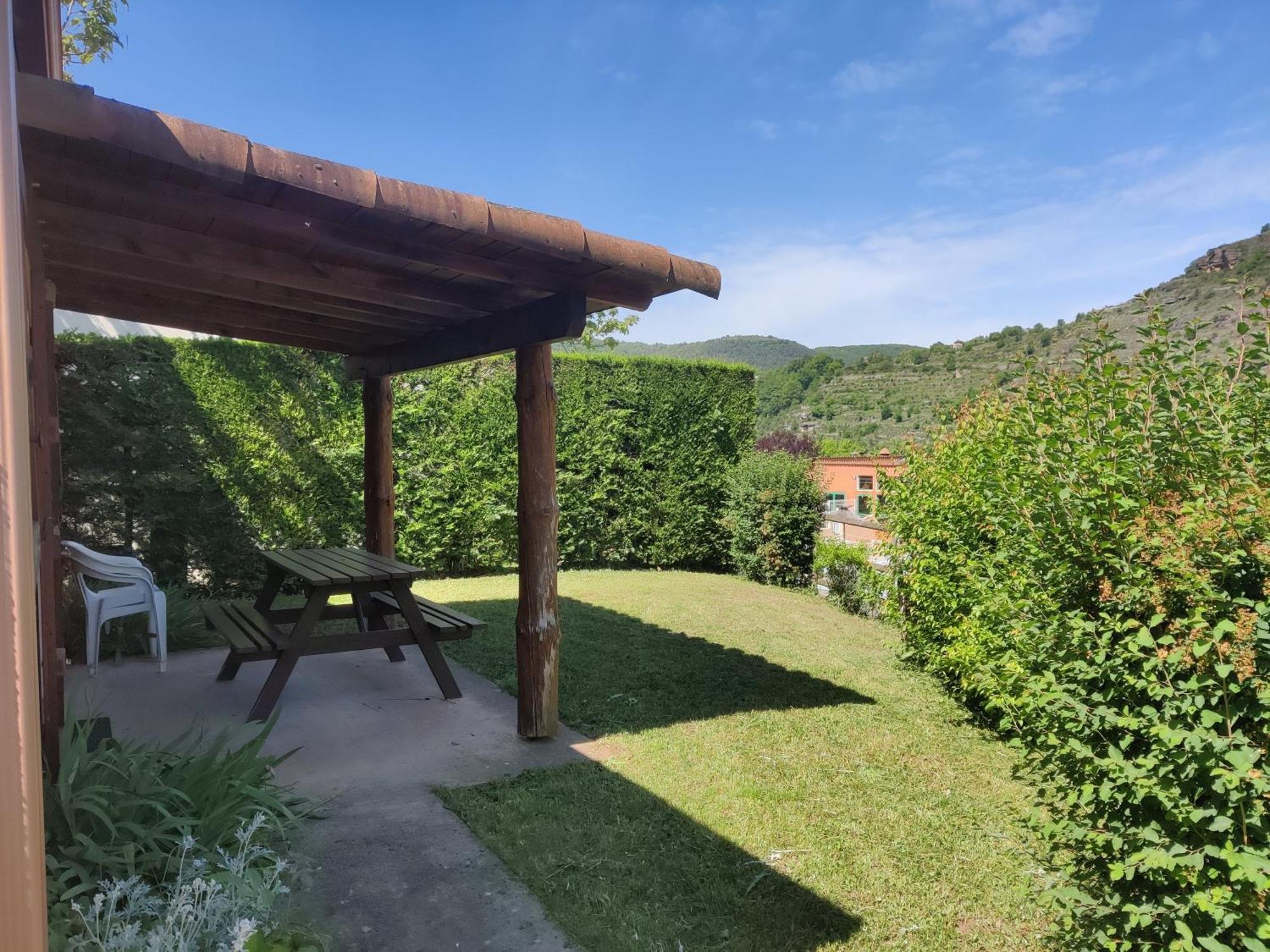 Camping Cascade Aveyron Saint-Rome-de-Tarn Bagian luar foto