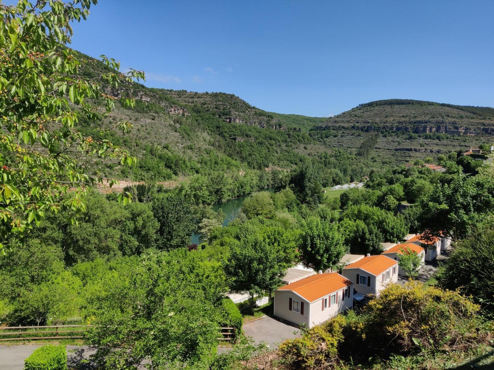 Camping Cascade Aveyron Saint-Rome-de-Tarn Bagian luar foto
