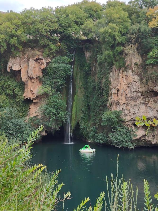 Camping Cascade Aveyron Saint-Rome-de-Tarn Bagian luar foto